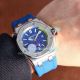 Copy Audemars Piguet Royal Oak Offshore watch Blue Dial Silver Bezel Blue rubber Strap 43mm (2)_th.jpg